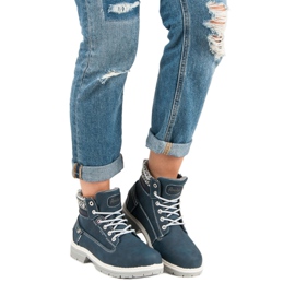 American Club Amerikanische Trapperinnen für Frauen blau 2