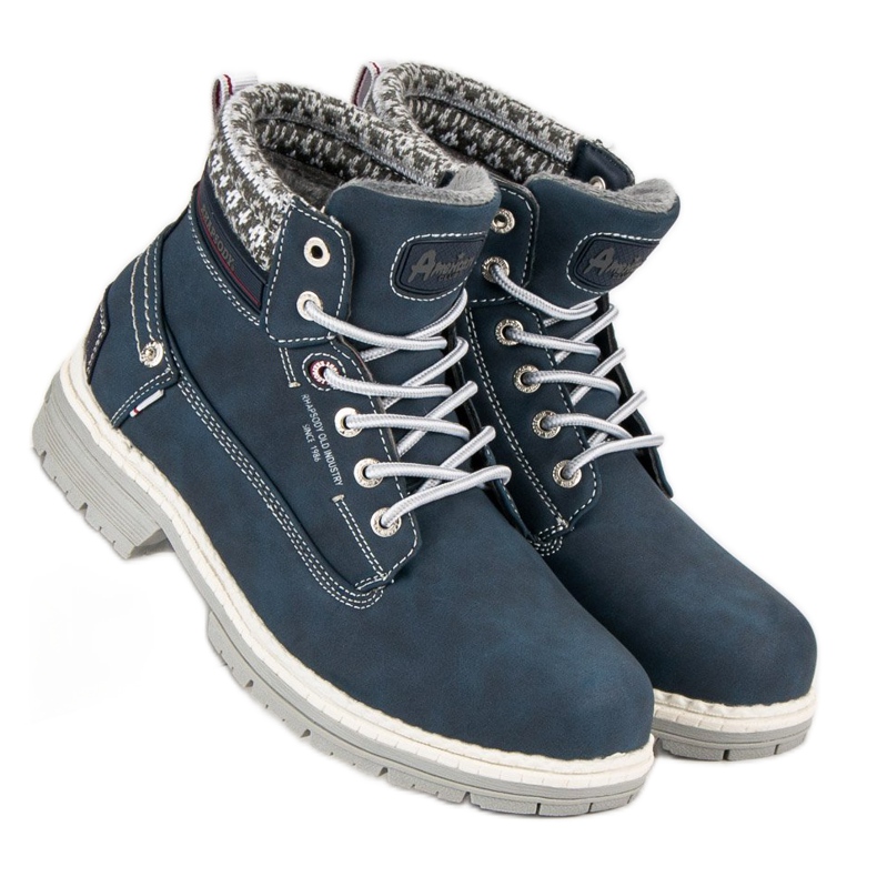 American Club Amerikanische Trapperinnen für Frauen blau 1