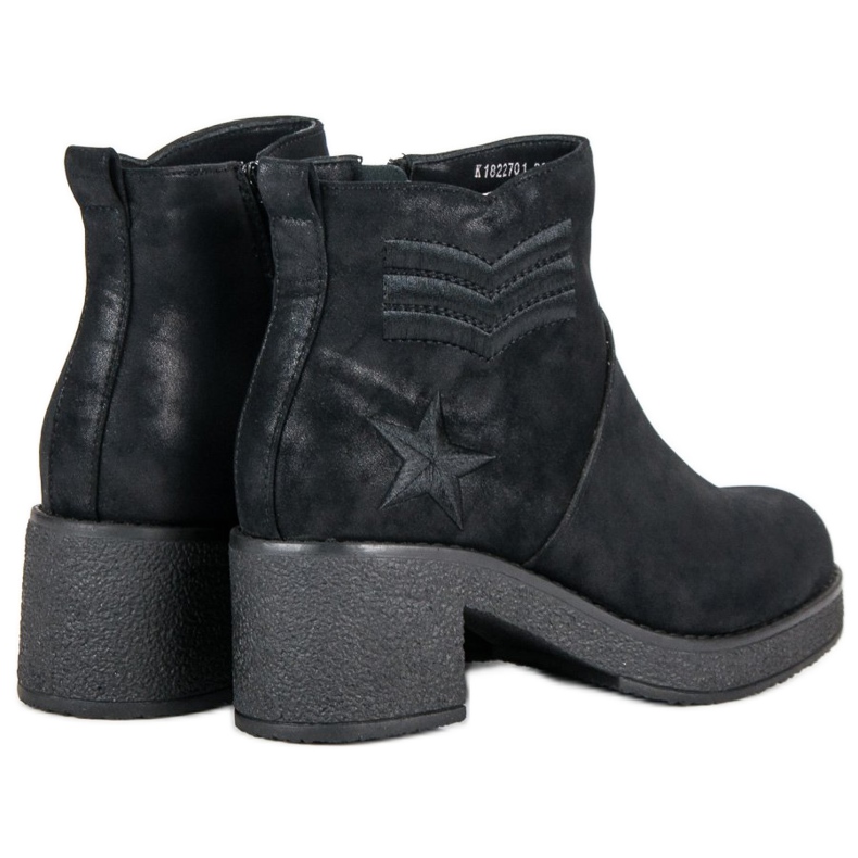 Kylie Militärstiefel für Damen schwarz 2