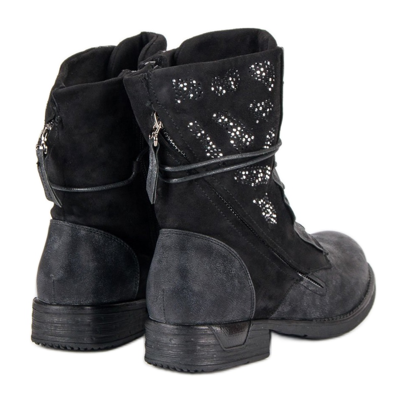 Kayla Modische Arbeiter schwarz 2