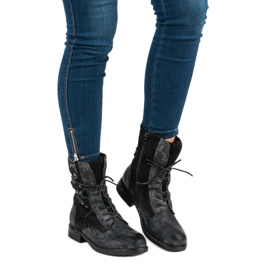 Kayla Modische Arbeiter schwarz 1