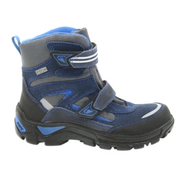Membranstiefel Bartek 44673 blau grau marineblau 6