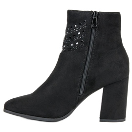 Kylie Elegante schwarze Stiefel 1