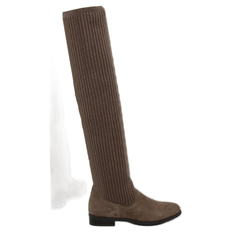 Braune Musketierstiefel BM102 khaki 1