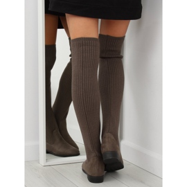 Braune Musketierstiefel BM102 khaki 2