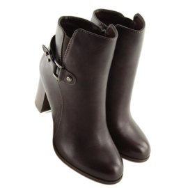 Braune High Heels 3974 Braun 2