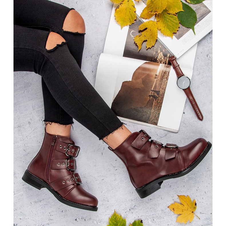 Small Swan Stilvolle Arbeiter mehrfarbig rot 1