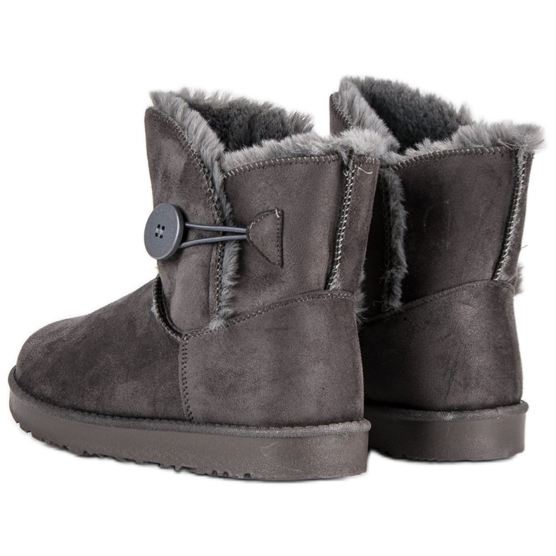 Kylie Wildleder Mukluki grau 2