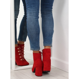 Rote High Heels OM-15 Rot 2