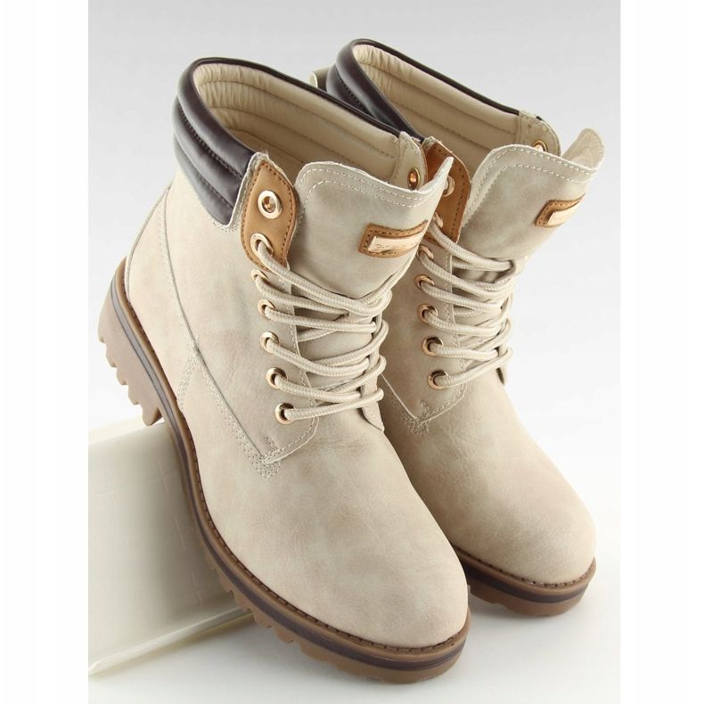 Timber Stiefel für Damen beige GD-ZN27 Beige 2