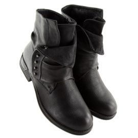 Schwarze Stiefel für Damen JA3153 Schwarz 2