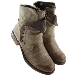Damen khaki Stiefel JA3153 khaki 2
