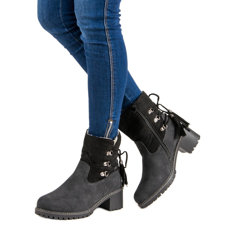 Seastar Freizeitstiefel schwarz 1