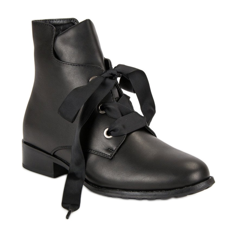 Filippo Gebundene Stiefeletten schwarz 1
