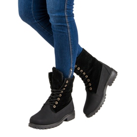 Geknotete, isolierte Taschen schwarz 1