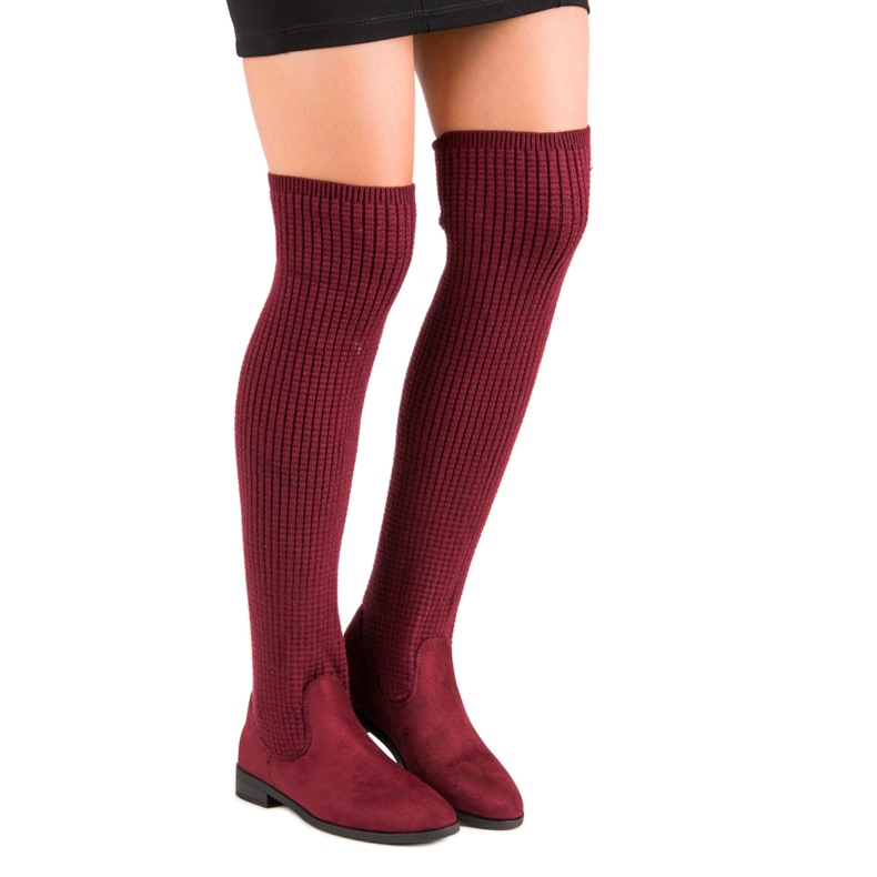 Modische Musketiere mehrfarbig rot 2