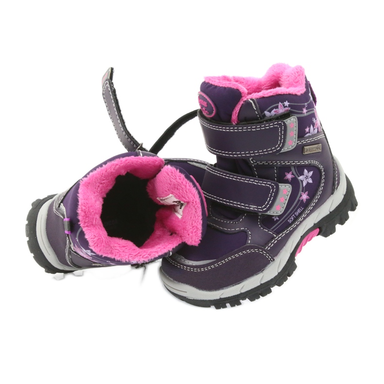 American Club American Boots Winterstiefel mit 3121 Membran lila 5