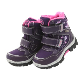 American Club American Boots Winterstiefel mit 3121 Membran lila 4