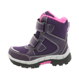 American Club American Boots Winterstiefel mit 3121 Membran violett 2