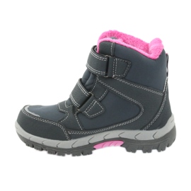 American Club American Boots Winterstiefel mit 3121 Membran grau rosa 2