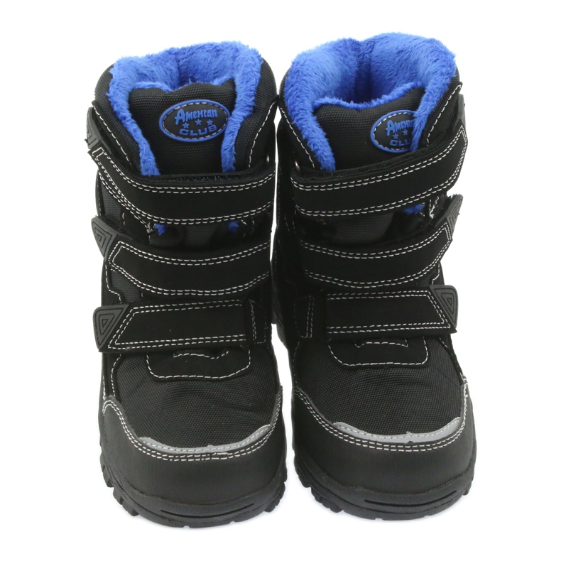 American Club Stiefel mit Membran American 0926 schwarz blau 3