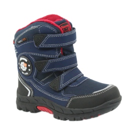 American Club American Boots Winterstiefel mit 0926 Membran schwarz rot marineblau 1