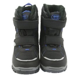 American Club American Boots Winterstiefel mit einer Membran von 1122 schwarz blau 4