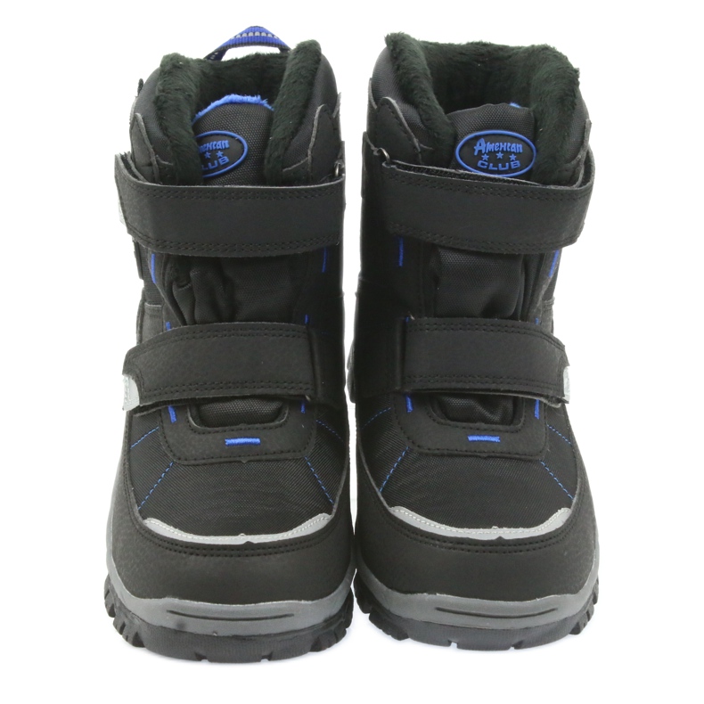American Club American Boots Winterstiefel mit einer Membran von 1122 schwarz blau 4