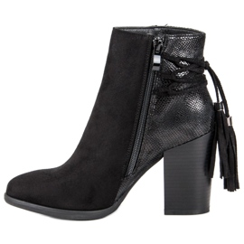 Schwarze Boho-Stiefel 1