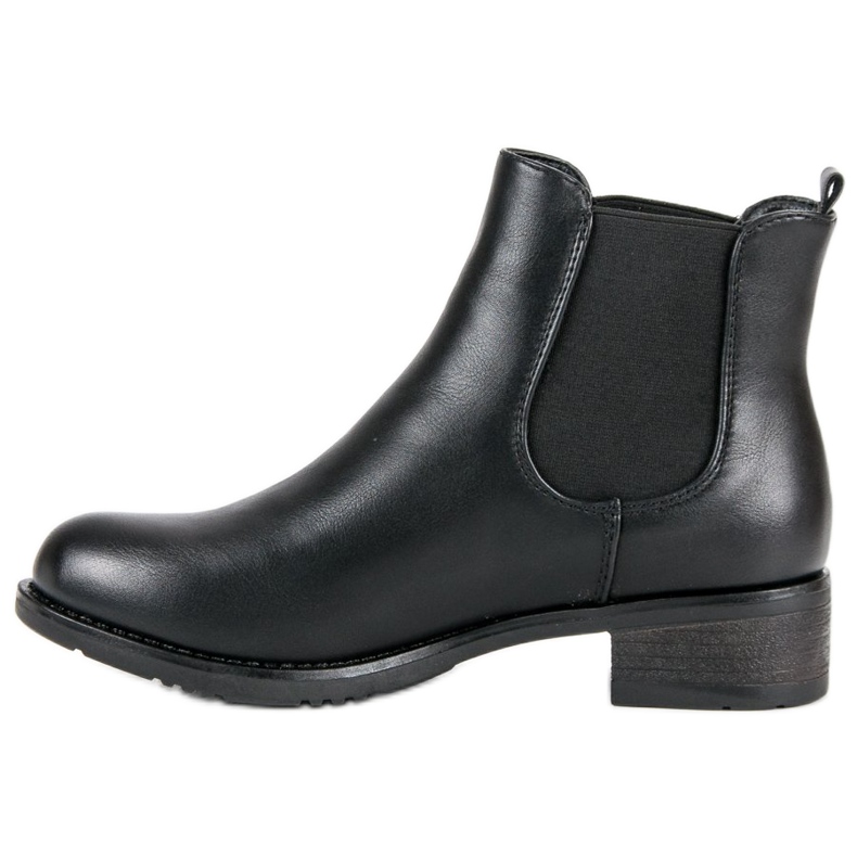 Kayla Schwarze Stiefeletten Jodhpur-Stiefel 1