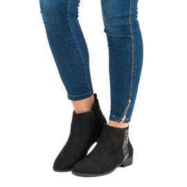 Sergio Todzi Elegante flache Stiefel schwarz 1