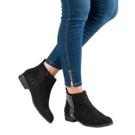 Sergio Todzi Elegante flache Stiefel schwarz 2