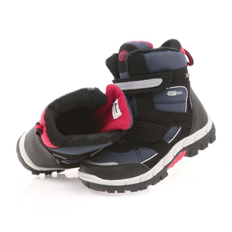 American Club American Boots Winterstiefel mit einer Membran von 1813 schwarz rot navy blau 4