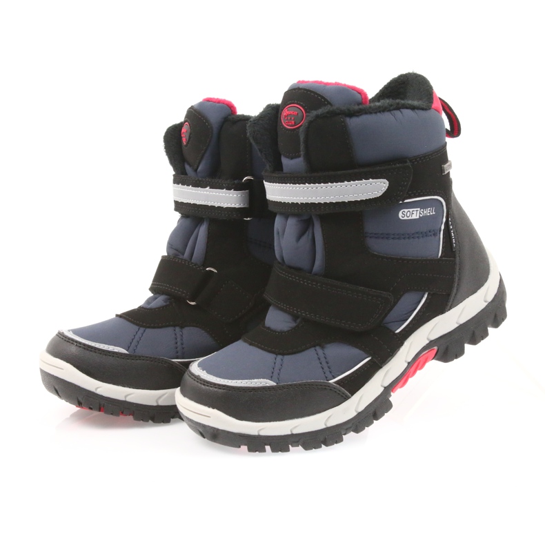 American Club American Boots Winterstiefel mit einer Membran von 1813 schwarz rot navy blau 3