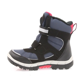American Club American Boots Winterstiefel mit einer Membran von 1813 schwarz rot marineblau 2