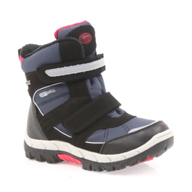 American Club American Boots Winterstiefel mit einer Membran von 1813 schwarz rot marineblau 1