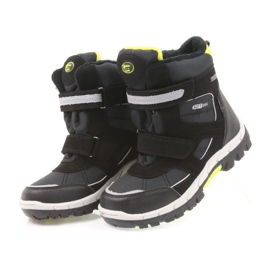 American Club Stiefel mit einer Membran American 1813 schwarz grün 4