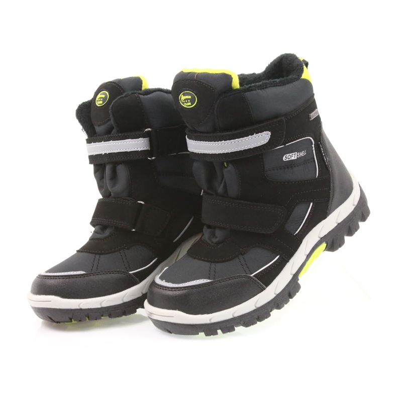 American Club Stiefel mit einer Membran American 1813 schwarz grün 4