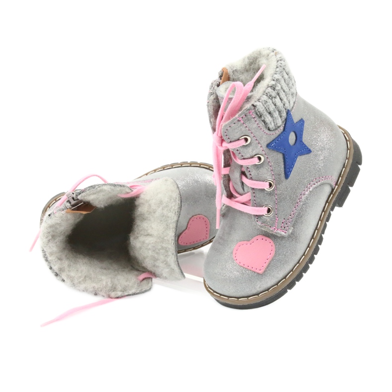 Holzstiefel Ren But 1508 grau 5