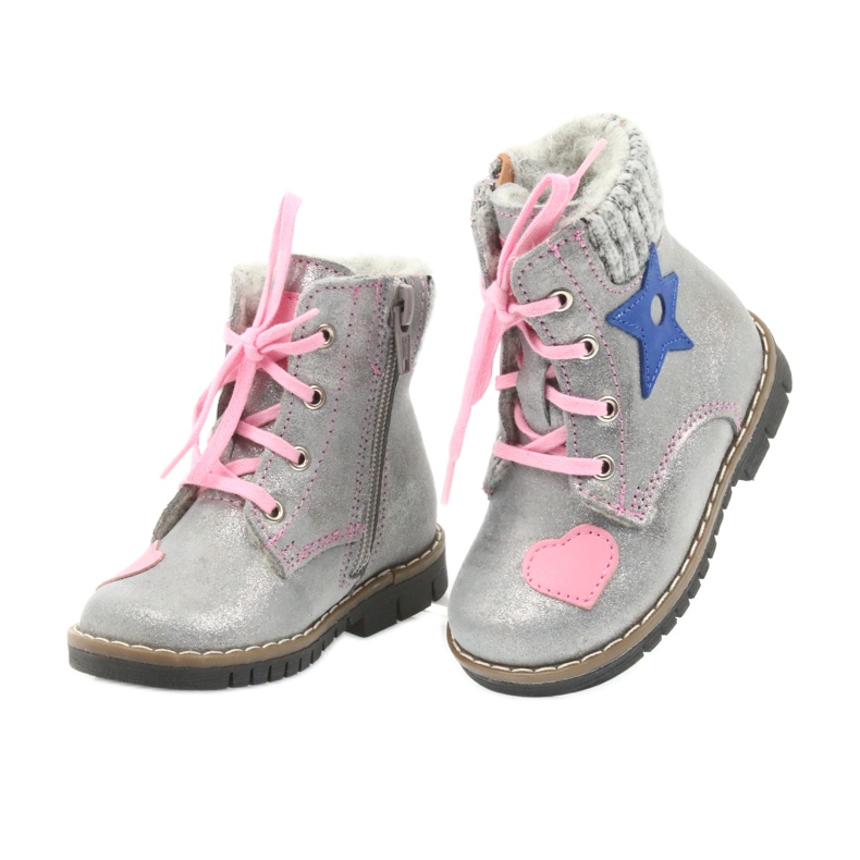 Holzstiefel Ren But 1508 grau 4