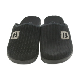 Befado Herrenschuhe Hausschuhe 548m015 schwarze Hausschuhe 3