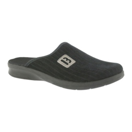 Befado Herrenschuhe Hausschuhe 548m015 schwarze Hausschuhe 1