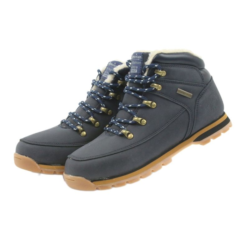American Club American Boots Winterstiefel 152619 marineblau 3