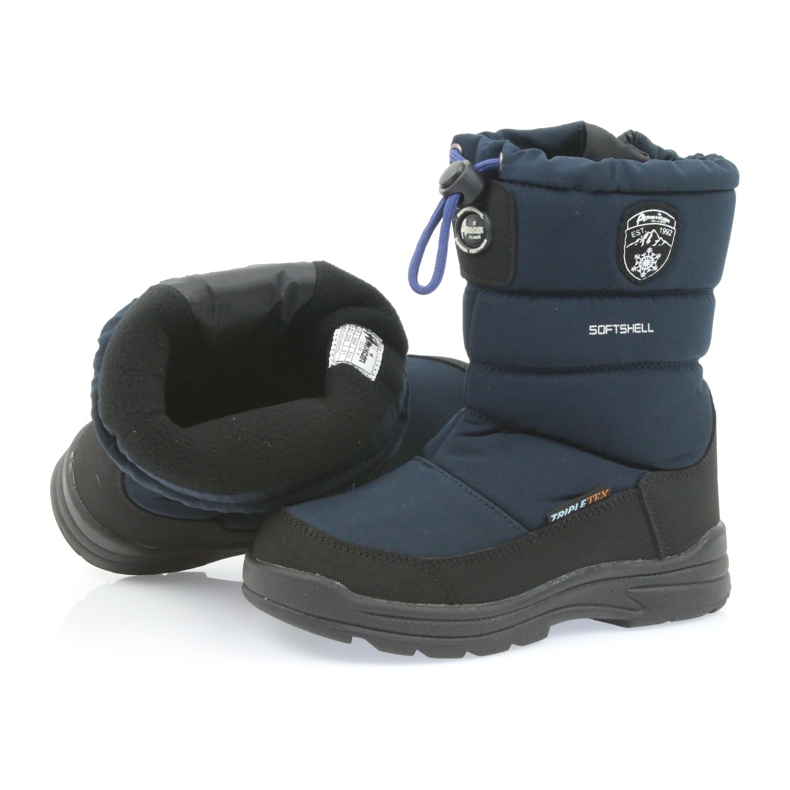 American Club Schuhe mit Membran American 801SB marineblau schwarz 4