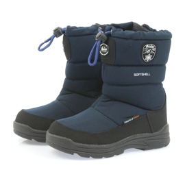 American Club Schuhe mit Membran American 801SB marineblau schwarz navy blau 3