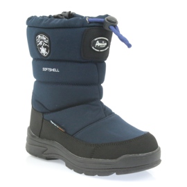 American Club Schuhe mit Membran American 801SB marineblau schwarz navy blau 1