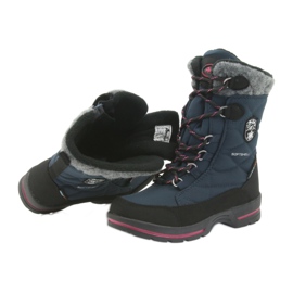 American Club Schneestiefel mit amerikanischer 801SB Granat-Membran schwarz marineblau 4