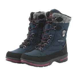 American Club Schneestiefel mit amerikanischer 801SB Granat-Membran schwarz marineblau 3