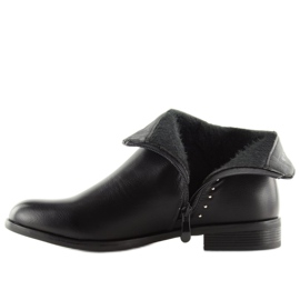 Schwarze Chelsea-Stiefel für Damen 0-257 Schwarz 2