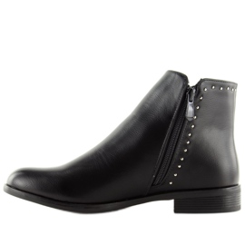 Schwarze Chelsea-Stiefel für Damen 0-257 Schwarz 1